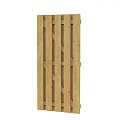 Geschaafde plankendeur grenen 90 x 179 cm, recht verticaal.