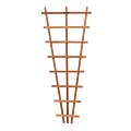 Hardhouten V-trellis 30-65 x 150 cm.