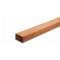 Hardhout angelim 45x70x1000mm 4 zijdig glad gepunt