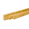 Scandinavisch vuren geschaafde regel 4,5 x 9,5 x 300 cm, groen geïmpregneerd.