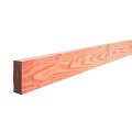 Douglas fijnbezaagde gording 5,0 x 15,0 x 500 cm, groen geïmpregneerd.