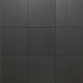 Tuintegel 50x50x5 cm zwart minifacet