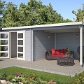Blokhut Manuel 600x275 Platinum Grey-Wit