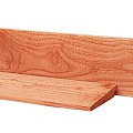 Douglas Zweeds rabat 1 zijde geschaafd. 1 zijde fijnbezaagd 1.1-2.7x19.5x400 cm onbehandeld
