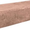 Oudhollandse traptrede massief 100x40x20 cm roodbruin (op bestelling)