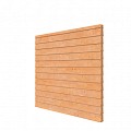 Douglas wandpakket t.b.v. dubbelzijdige wand Comfort/DHZ 371x224 cm, onbehandeld.