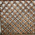 Bangkirai Jumbo Trellis diagonaal 180x180cm Op=Op!