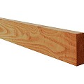 Douglas fijnbezaagde gording 7,5x22,5x400 cm, groen geïmpregneerd.