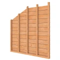 Douglas wandpakket t.b.v. enkelzijdige zijwand kapschuur Comfort, onbehandeld.