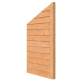 Douglas wandpakket t.b.v. dubbelzijdige 1m zijwand kapschuur Comfort (incl. staander), onbehandeld.