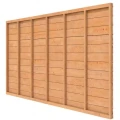 Douglas wandpakket t.b.v. enkelzijdige wand Comfort/DHZ 371x224 cm, kleurloos geïmpregneerd.