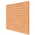 Douglas wandpakket t.b.v. dubbelzijdige wand Comfort/DHZ 246,5x224 cm, kleurloos geïmpregneerd.