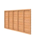 Douglas wandpakket t.b.v. enkelzijdige wand kapschuur Comfort 278,5x162 cm, kleurloos geïmpregneerd.