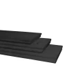 Vuren halfhouts rabat 1.8x19.5x400 zwart gedompeld