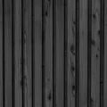 Woodvision Triple profiel vuren enkelzijdige wand E. 371x224 cm zwart geïmpregneerd