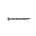 Schroef zelfborend SS304 A2 5x50mm torx +bit T25 tbv houten onderbalk, doos á 200 schroeven