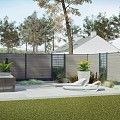 Boston Decopaneel Paxos verticaal 88x182cm dikte 2 mm RAL7016 (1009)