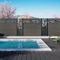 Boston Decopaneel Hera verticaal 58x182cm dikte 2 mm RAL7016 (1011)
