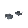 Boston plastic rhombus wedges 15º-10mm RAL7016 22st Links + 22st rechts