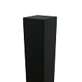 Boston Alu poortpaal 90x90mm hol L-275cm dikte 4 mm RAL9005