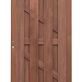 Keruing charmant poort 20 met slot 100x180cm incl. aanslaglat Premium FCQ