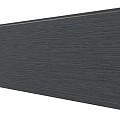 WPC Premium fence board Dark Grey 21x310mm (wb 300mm) L-178cm