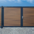 Boston maatwerk Dubbele poort groot max (B) 400cm (H) 200cm incl insteekslot