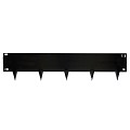 WS Stalen Borderrand Flexibel Zwart 24x106 cm
