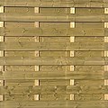 Waxed wood 15-planks Jumboscherm 180x180cm horizontaal/vertikaal