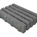 EcoSteen Stroke 60x40x12 cm Antraciet