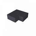 SV Oudhollandse trap hoekstuk 90° buitenhoek carbon 60x60 cm (40x20)