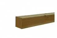 Douglas geschaafde paal 8,5x8,5 cm groen geïmpregneerd
