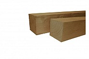 Douglas ruwe paal 12x12 cm groen geïmpregneerd