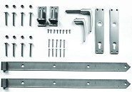 Poortbeslag 06 rvs A2 voor massieve+rechte poorten