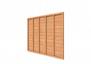Douglas wandpakket t.b.v. enkelzijdige wand Comfort/DHZ 278,5x224 cm, onbehandeld.