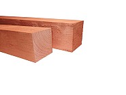 Douglas fijnbezaagde paal 20 x 20 x 600 cm, onbehandeld.