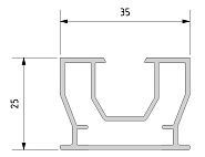 Aluminium balk