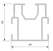 Aluminium balk