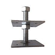 Vloerpaalhouder verstelbaar.