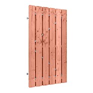 Douglas fijnbezaagde plankendeur op verstelbaar stalen frame, 15 mm, 100 x 190 cm, onbehandeld.