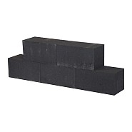 Patioblok strak 60x15x15 cm Noors wit