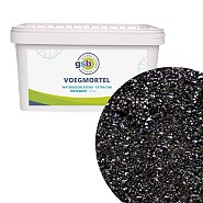 GSB Voegmortel fijn 15 kg - Diep zwart
