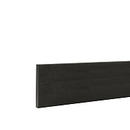 Betonplaat glad 24 x 3,5 x 184 cm, antraciet ongecoat.