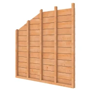Douglas wandpakket t.b.v. enkelzijdige zijwand kapschuur Comfort, onbehandeld.