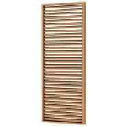 Shutterscherm Excellent vuren, 90 x 224 cm, kleurloos ge#mpregneerd.