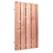 Topvision Tuinhuis Bonte Specht 300 x 250 cm, met luifel 500 cm, onbehandeld.