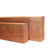 Douglas gording geschaafd 6,5x21x500 cm, onbehandeld.