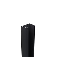 Boston Wand hoekprofiel L-190cm RAL9005