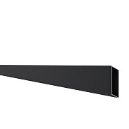 Boston alu rhombus profiel L-178cm 21x75mm RAL9005