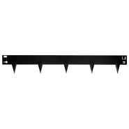 WS Stalen Borderrand Flexibel Zwart 16x106 cm